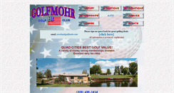Desktop Screenshot of golfmohr.com